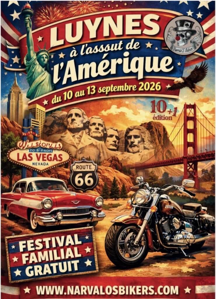 Affiche de l'édition 2026 à Luynes